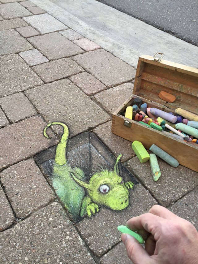 3D Art By David Zinn (21 pics)