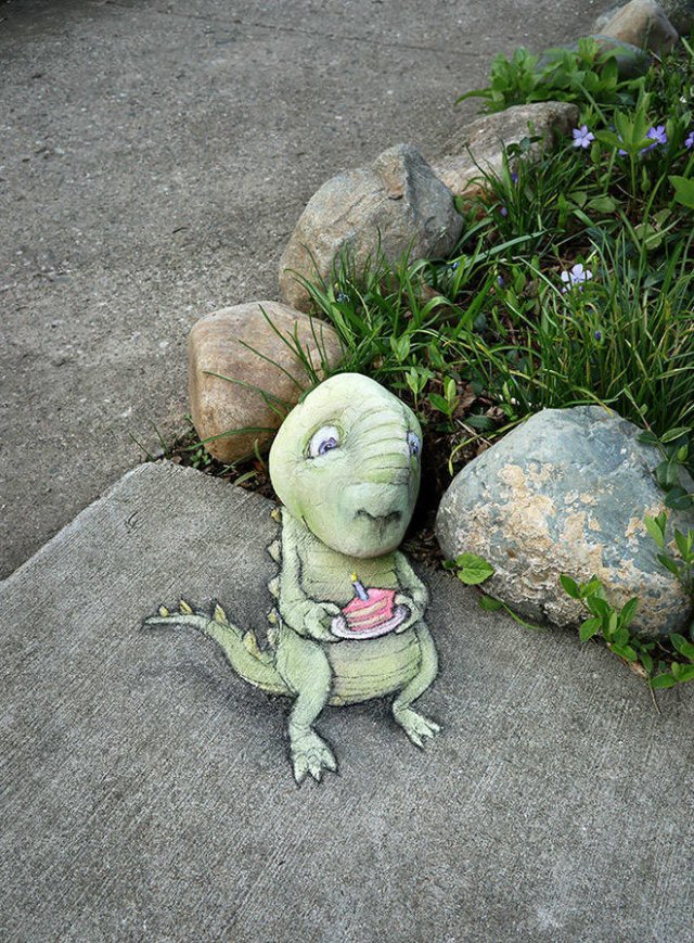 3D Art By David Zinn (21 pics)