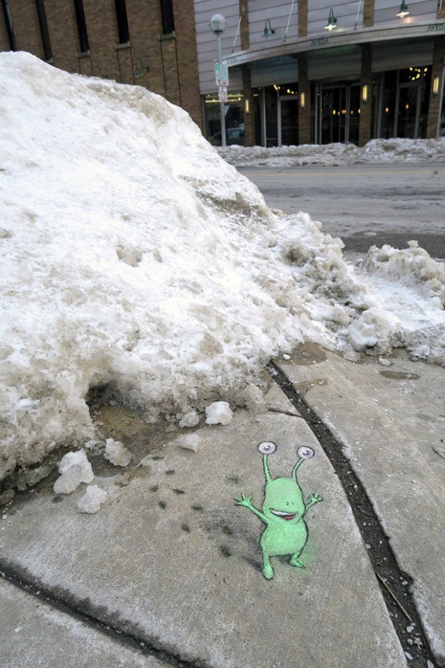 3D Art By David Zinn (21 pics)