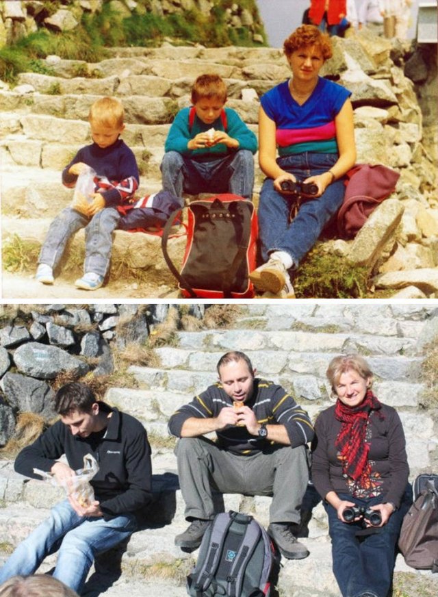 People Recreate Their Old Photos (20 pics) People Recreate Their Old Photos (20 pics)