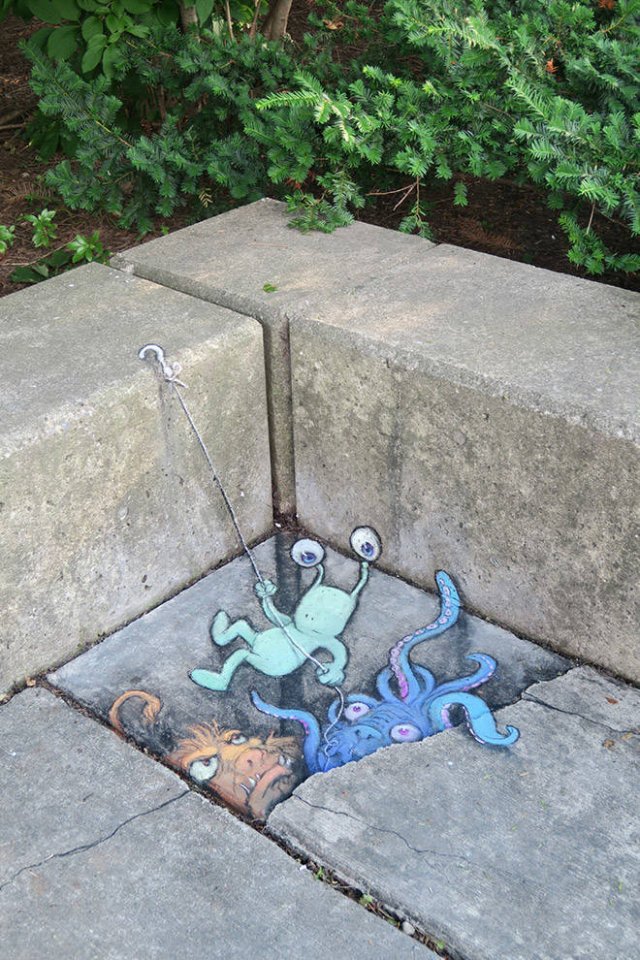 3D Art By David Zinn (21 pics)