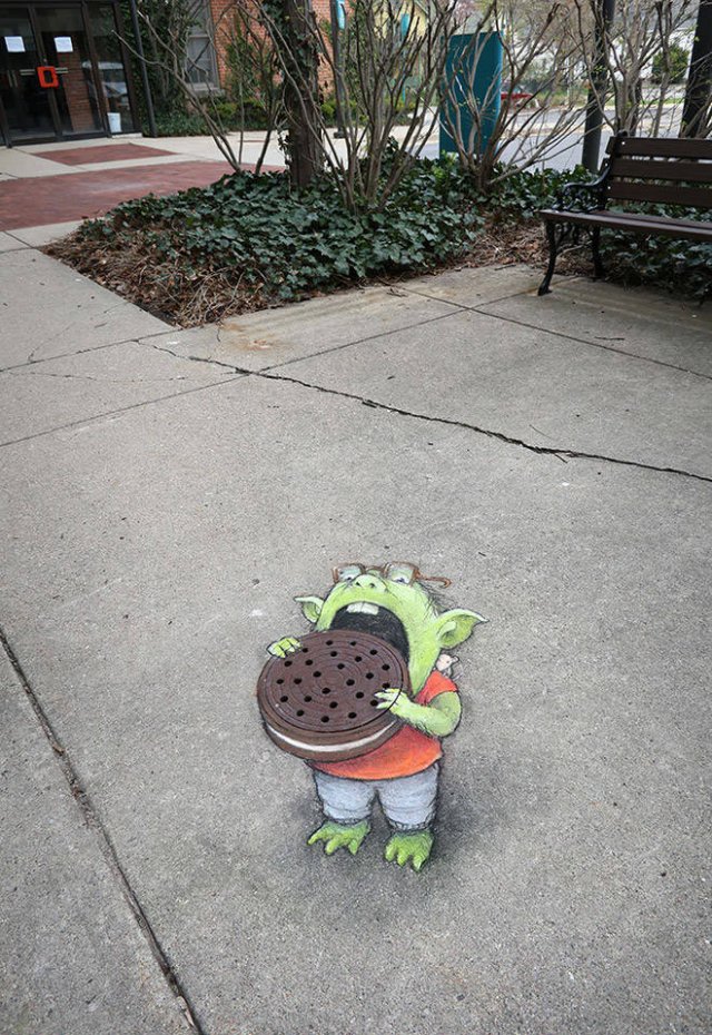3D Art By David Zinn (21 pics)