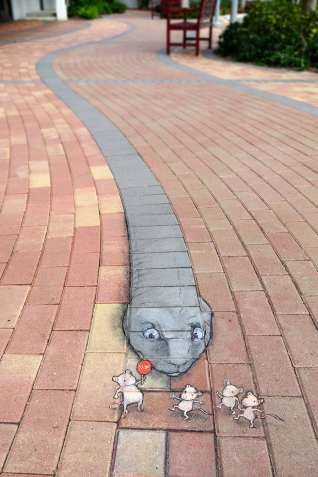 3D Art By David Zinn (21 pics)