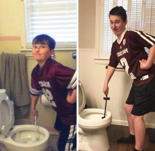 People Recreate Their Old Photos (20 pics) People Recreate Their Old Photos (20 pics)