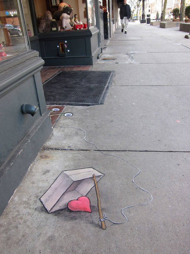 3D Art By David Zinn (21 pics)