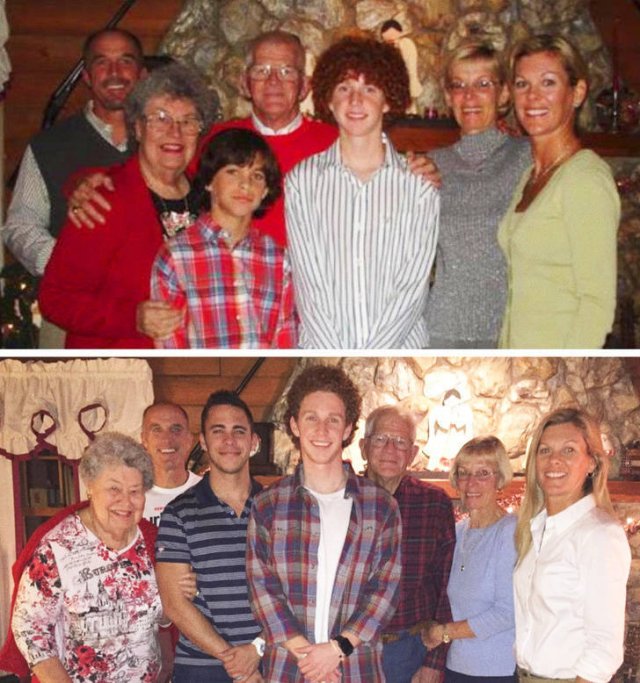 People Recreate Their Old Photos (20 pics) People Recreate Their Old Photos (20 pics)