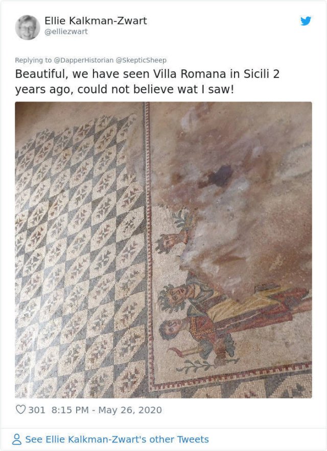 Roman Mosaic Floor Was Recently Discovered Outside Verona (28 pics)