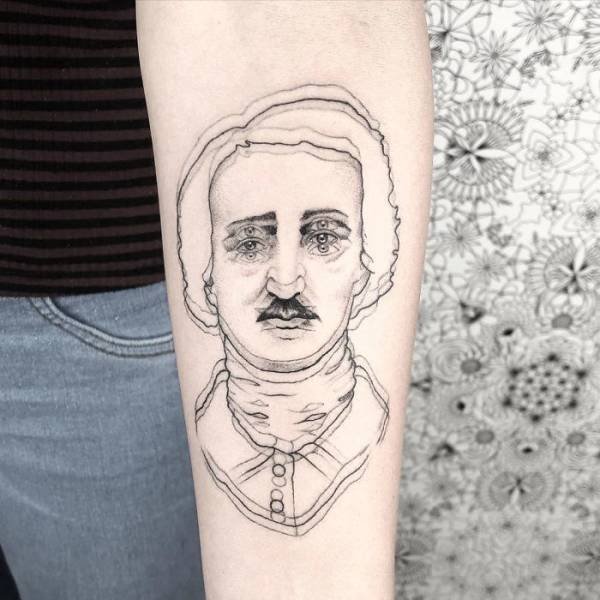 Blurred Tattoos By Yatzil Elizalde (23 pics)