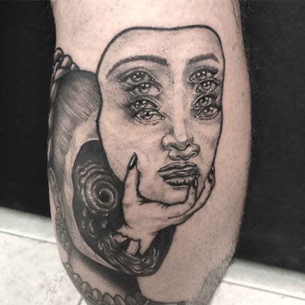 Blurred Tattoos By Yatzil Elizalde (23 pics)