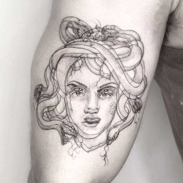 Blurred Tattoos By Yatzil Elizalde (23 pics)