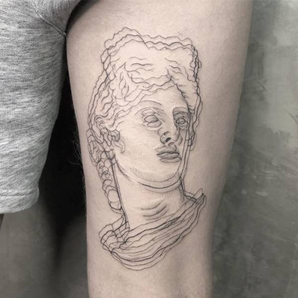 Blurred Tattoos By Yatzil Elizalde (23 pics)