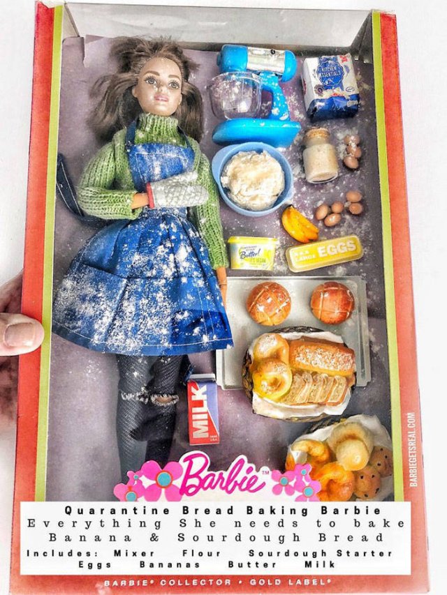 Quarantine Barbies (12 pics)