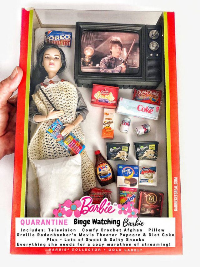 Quarantine Barbies (12 pics)