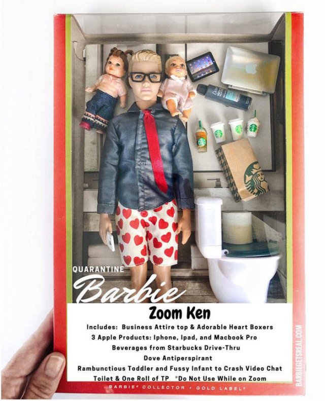 Quarantine Barbies (12 pics)