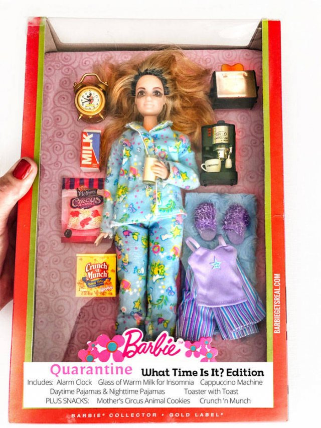 Quarantine Barbies (12 pics)