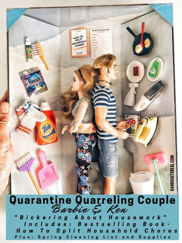 Quarantine Barbies (12 pics)