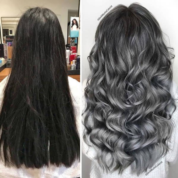Great Gray Hair Hairstyles (35 pics)