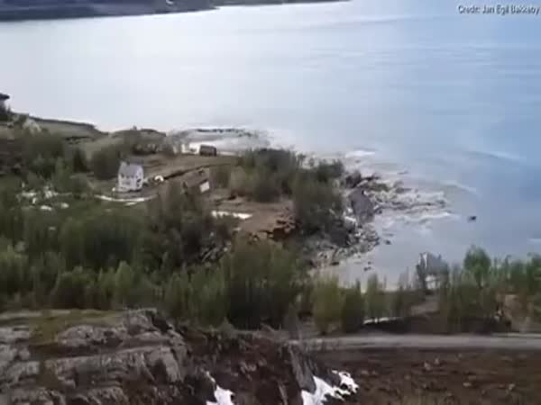 Landslide In Norway