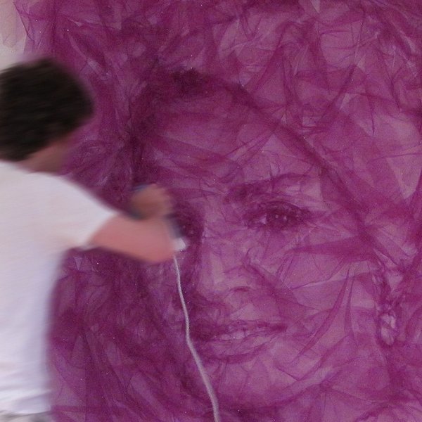 Portraits Created With An Iron And Netting (29 pics)