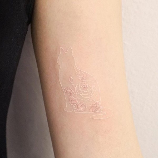 White Ink Tattoos (31 pics)