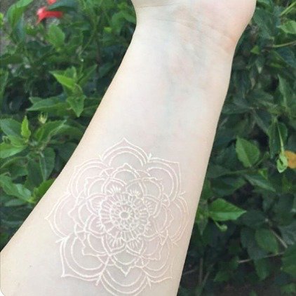 White Ink Tattoos (31 pics)