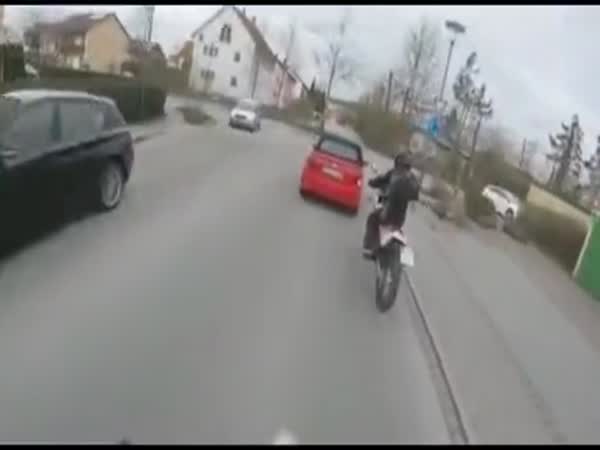 Motorcycle Chase Ends In German Police Brutality