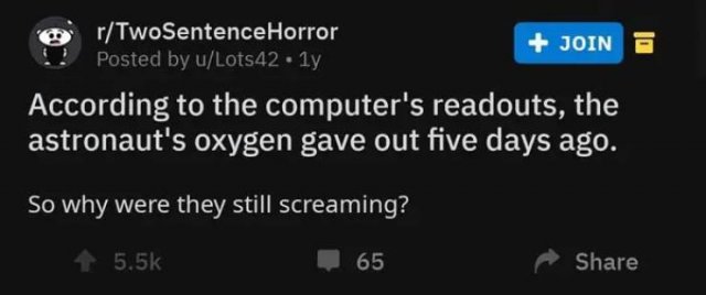 Two Sentence Horror (23 pics)