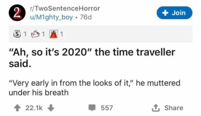 Two Sentence Horror (23 pics)