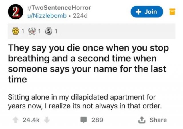 Two Sentence Horror (23 pics)