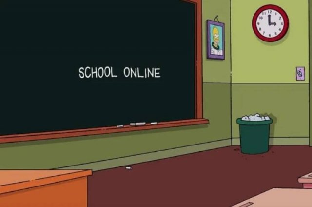 "Simpsons" Chalkboard (46 pics)