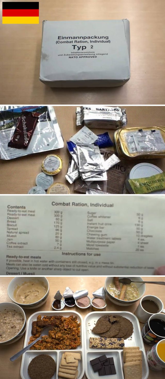 Military Food Rations (14 pics)
