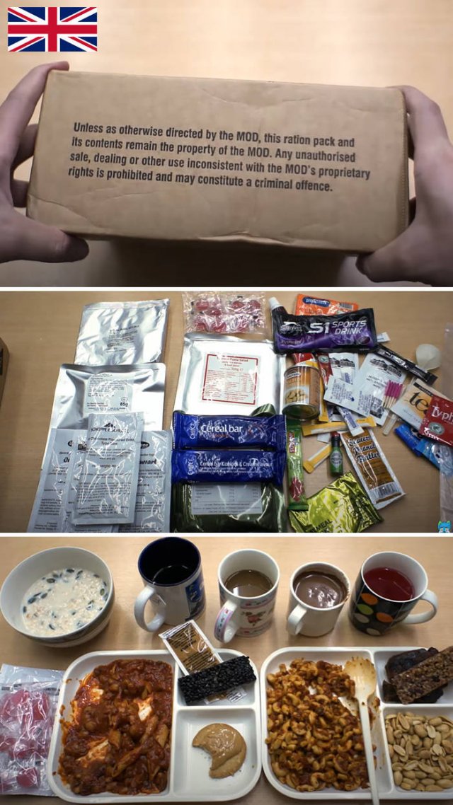 Military Food Rations (14 pics)