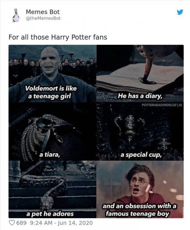 Harry Potter Tweets (30 pics)