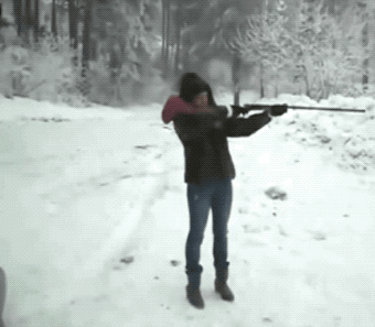 Girls And Guns (38 gifs)