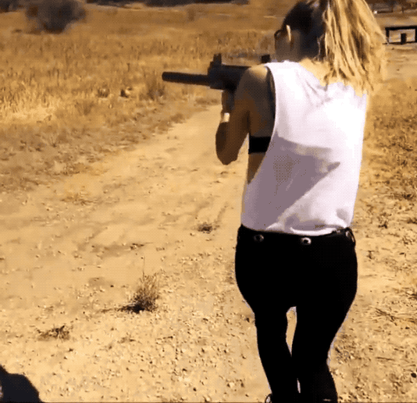 Girls And Guns (38 gifs)
