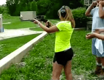 Girls And Guns (38 gifs)