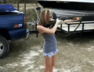 Girls And Guns (38 gifs)