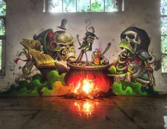 3D Street Art By Scaf Oner (51 pics)