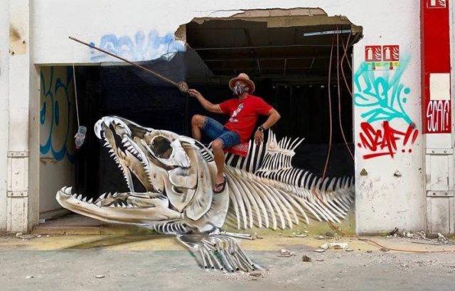 3D Street Art By Scaf Oner (51 pics)