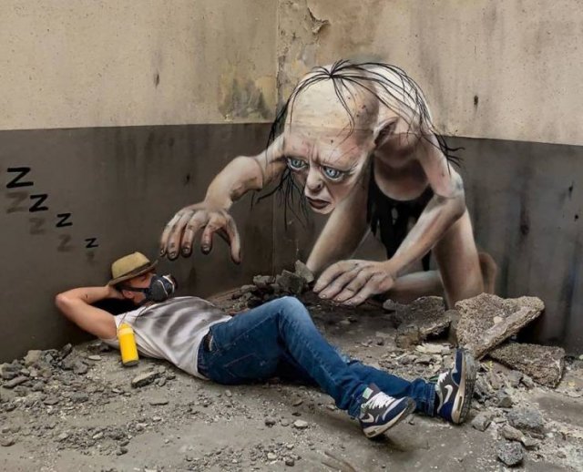 3D Street Art By Scaf Oner (51 pics)