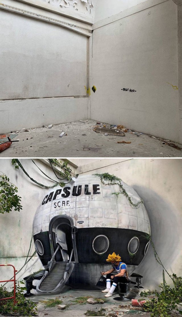 3D Street Art By Scaf Oner (51 pics)
