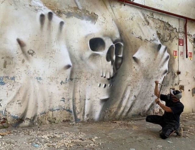 3D Street Art By Scaf Oner (51 pics)