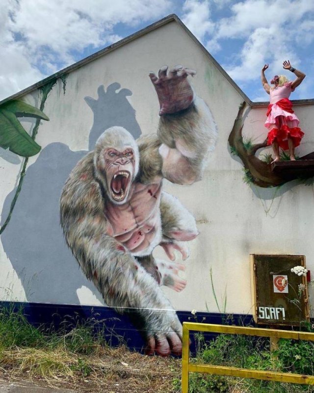 3D Street Art By Scaf Oner (51 pics)
