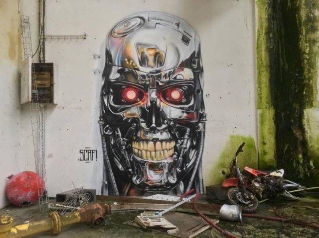 3D Street Art By Scaf Oner (51 pics)