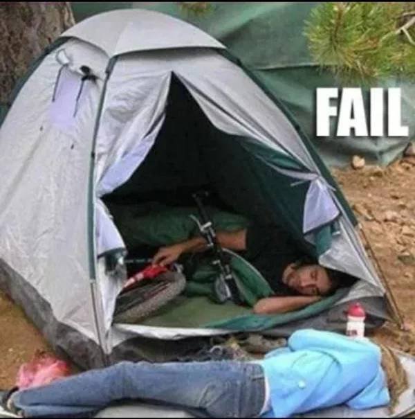 Camping Struggles (33 pics)