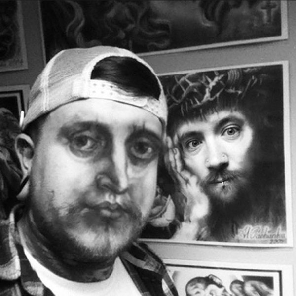 Face-Swapping Tattoos (28 pics)