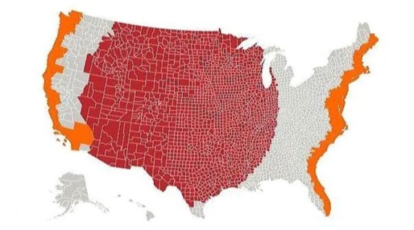 Interesting Maps Of America (27 pics)