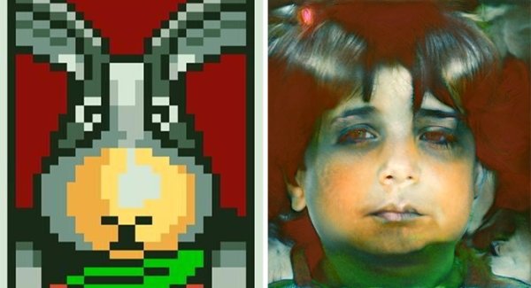 Tool That Turns Pixelated Faces Into Creepy Faces (35 pics)