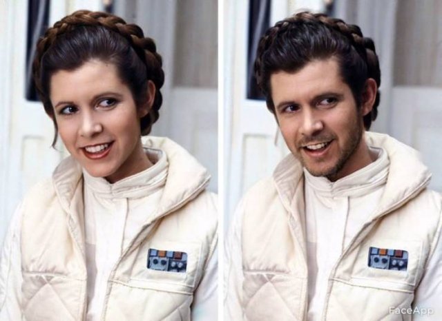 Celebrities And Movie Characters After A Gender Swap Filter (23 pics)