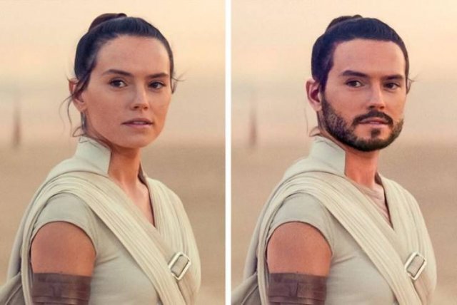 Celebrities And Movie Characters After A Gender Swap Filter (23 pics)